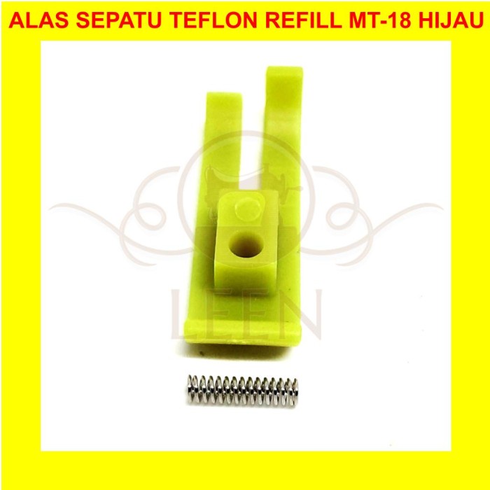 Alas Sepatu Teflon MT-18 Sarung Tangan Mesin Jahit Highspeed LEEN