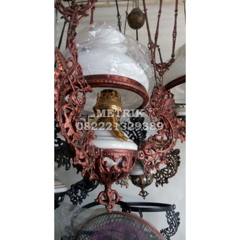 LAMPU GANTUNG ANTIK/ LAMPU BETAWI/ LAMPU HIAS GANTUNG/ LAMPU KEREK (S)