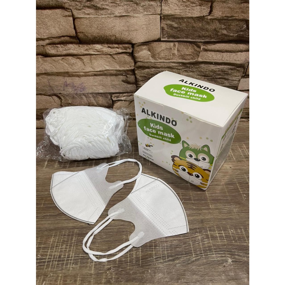 masker anak / duckbil anak anak alkindo 4ply