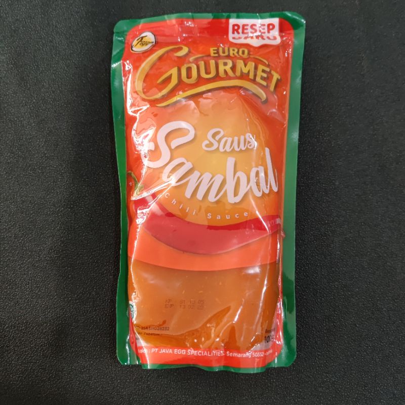

EURO GOURMET saus sambal 1000gram saos sambal