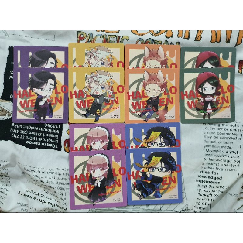 OFFICIAL MERCHANDISE WOTAKOI BOOKMARK SHIORI COASTER BENEFIT MANGA PAPER ILLUST WOTAKU NI KOI WA MUZ