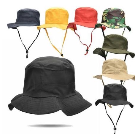 TOPI GUNUNG BUCKET HAT MURAH - TOPI RIMBA - TOPI GUNUNG - TOPI PRIA WANITA