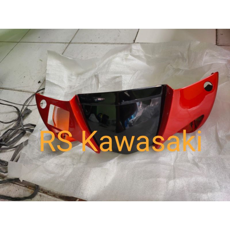 batok stang setang kawasaki zx130 original orange