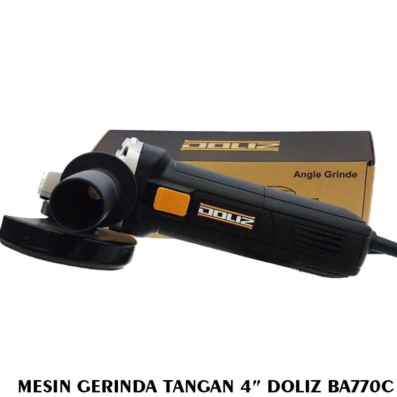 Mesin Gerinda Tangan Angle Grinder Side Switch BA 770C Doliz BA770-C