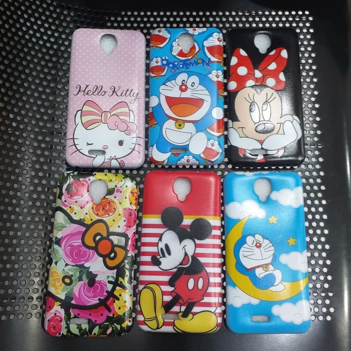 Case Advan S5E 4GS Gambar Cartoon Kartun Mickey Mouse Doraemon