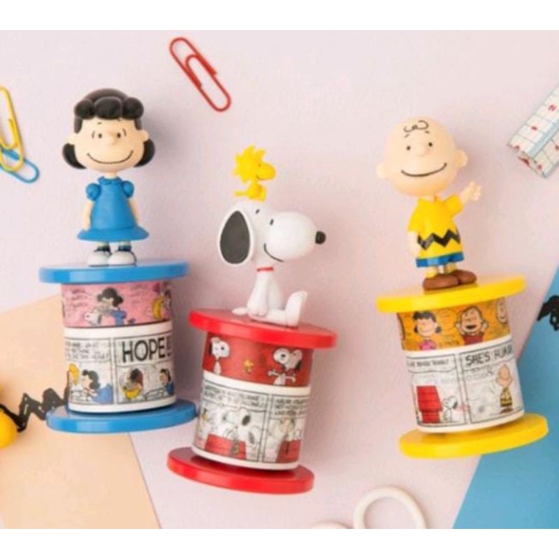 

Snoopy Maskingtape & Holder