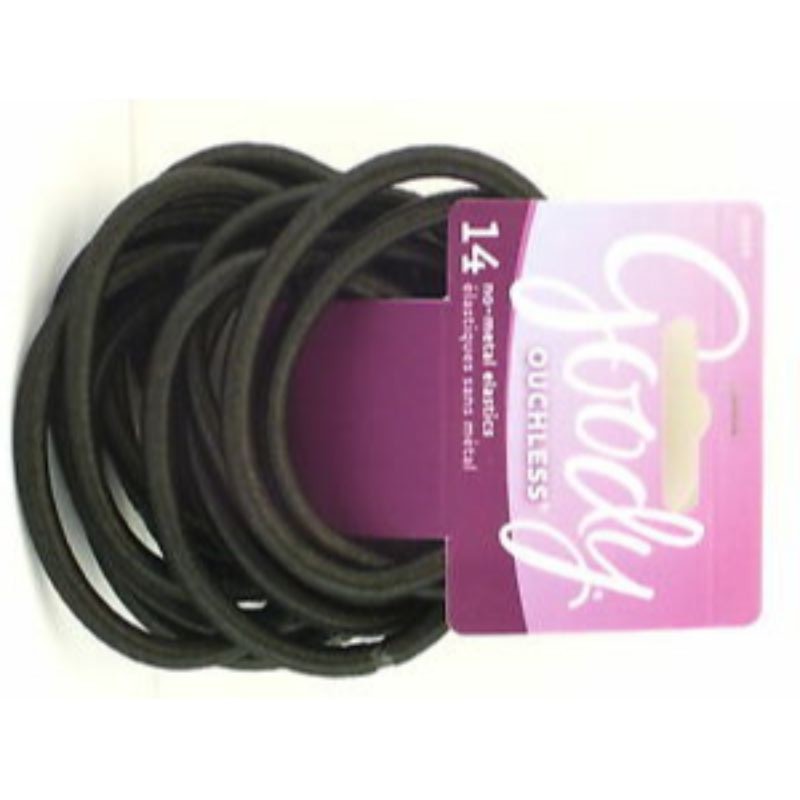 Goody ouchless 1942304/ 30210 XL black 5mm elastics 14ct