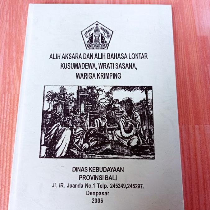 

favorit] lontar kusuma dewa wrati sasana wariga krimping