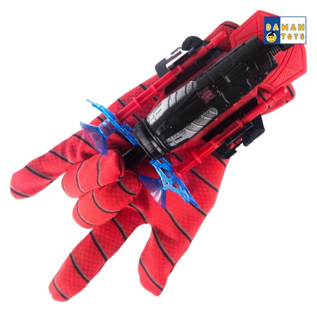 Mainan Spiderman Ironman Web Transmitter Blaster Shooter Mainan Murah
