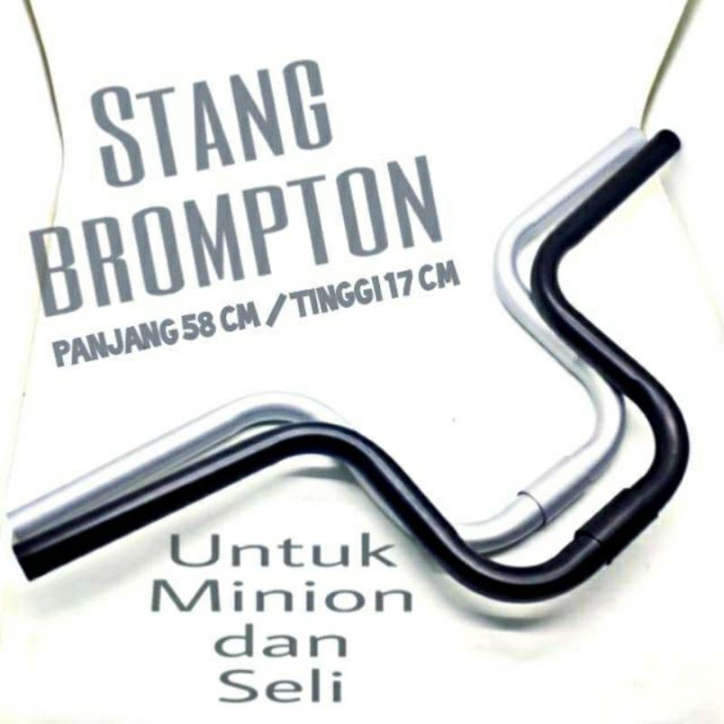 STANG SEPEDA MINION BRONTON SEPEDA LIPAT