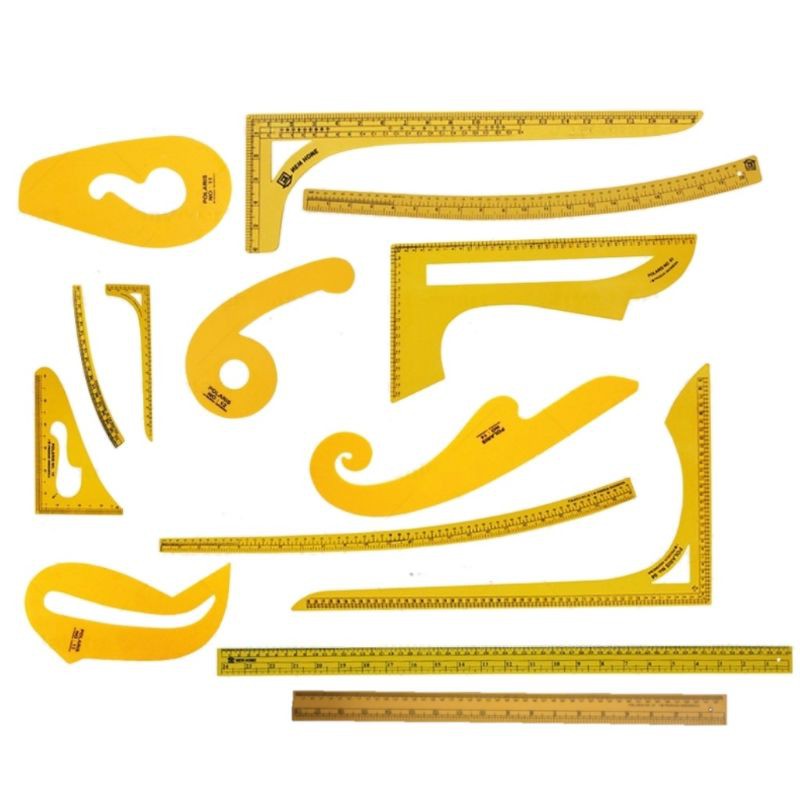 PENGGARIS POLA JAHIT POLARIS