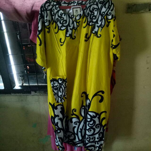 Gamis Kaos Pelangi Yura Ori Ziray Batik Jumbo Premium