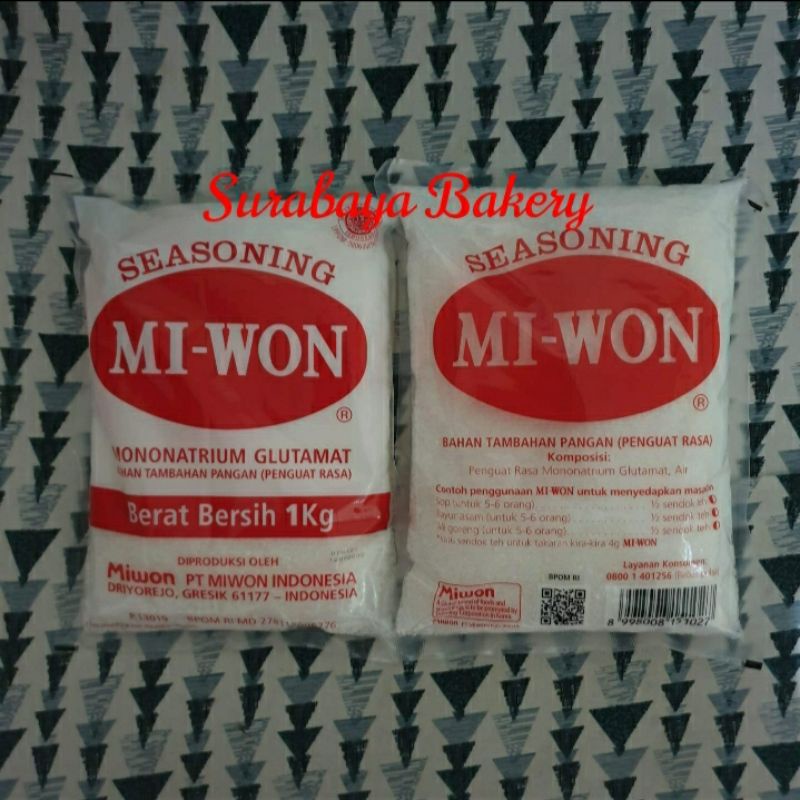 

Miwon MSG/Micin Miwon 1Kg(KASAR)