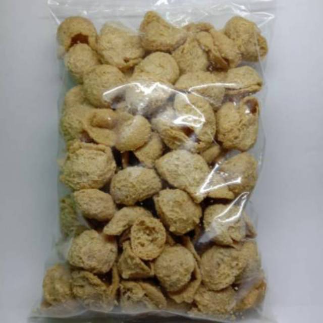 

Kripik tahu renyah dan gurih 250 gram.
