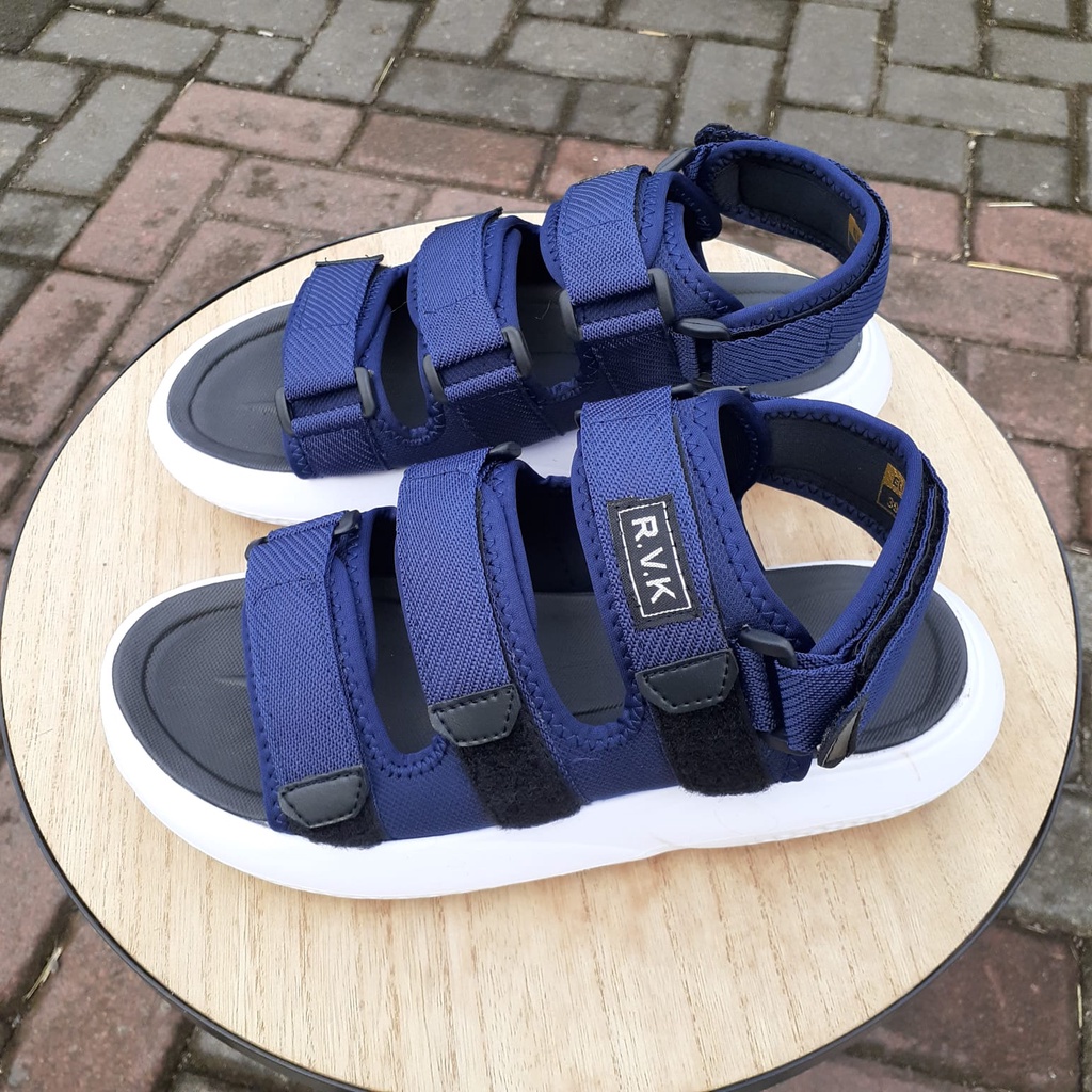 SANDAL R.V.K Sandal Gunung Terlaris Dewasa sol Phylon Navy