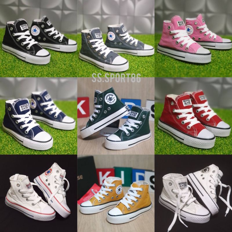 SEPATU ANAK CONVERSE ALL STAR HIGH TALI