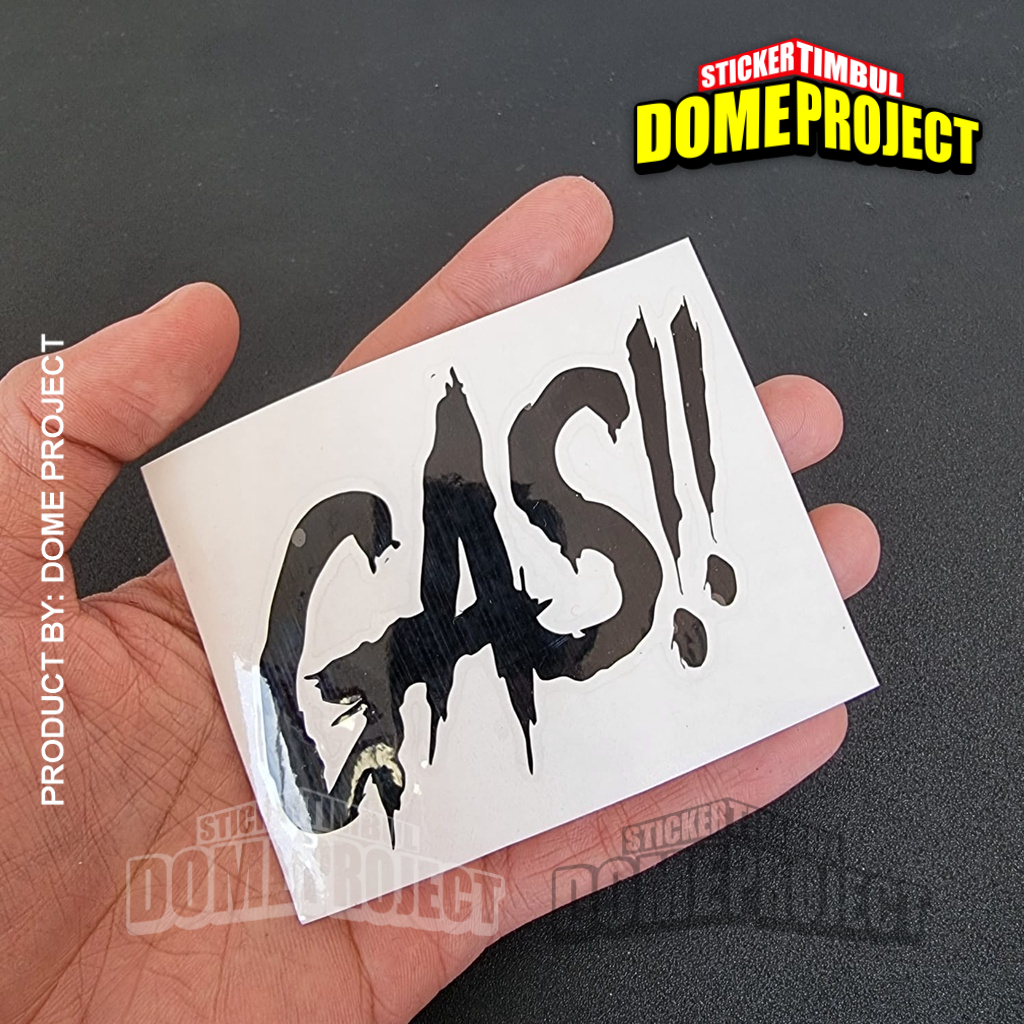 STIKER MOTOR CUTTING GAS 5 VARIAN WARNA