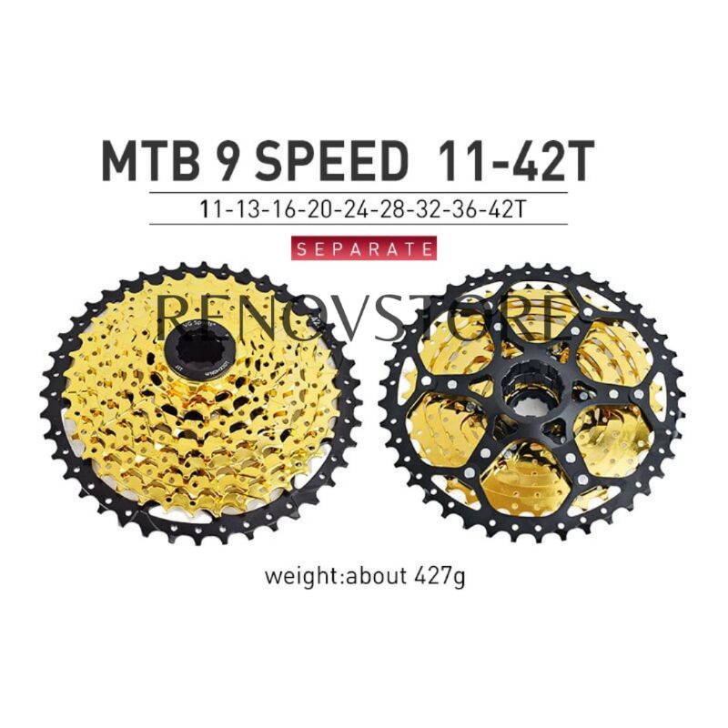 SPROCKET 9 SPEED