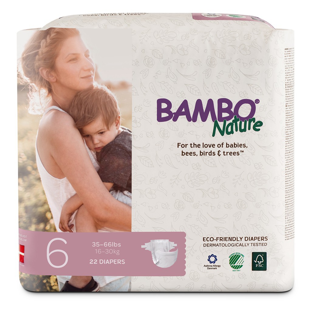 Bambo Nature Diapers Popok Bayi Organik Tape Perekat