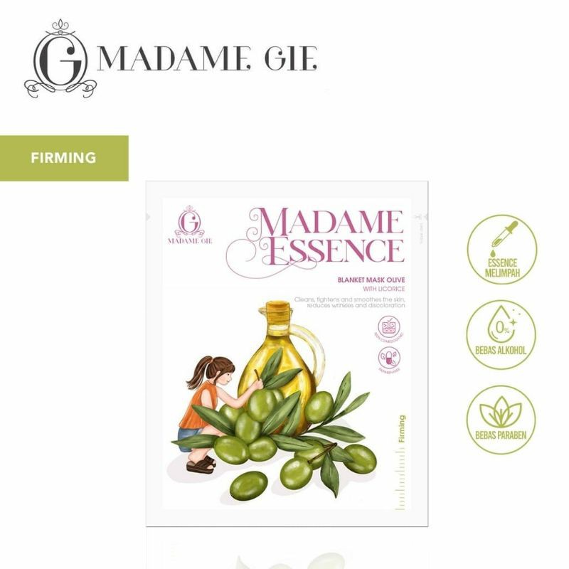 MADAME GIE Madame Essence Blanket Mask - Masker Wajah