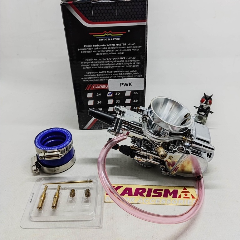 Motomaster Carburetor Karburator Karbu PWK 30 Plus Spuyer KW1