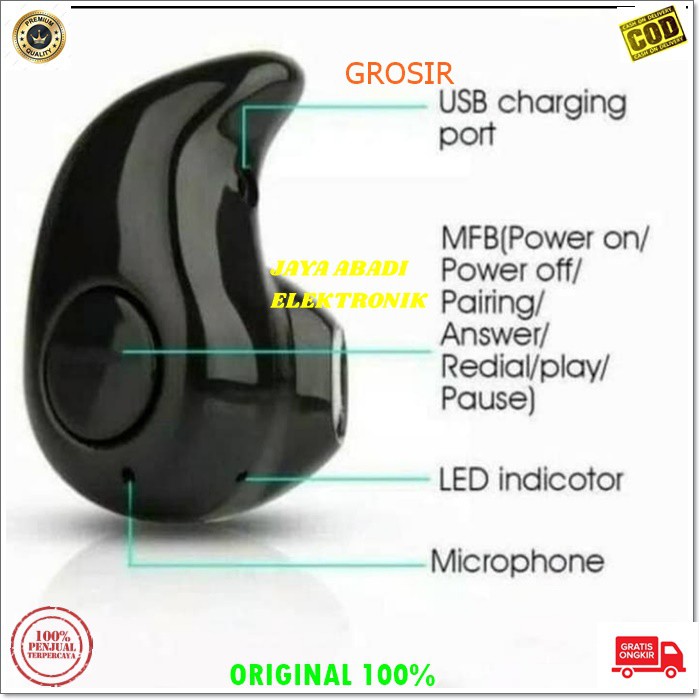 J198 HEADSET BLUETOOTH HEADPHONE HANDSFREE EARPHONE MUSIK BLUETOOT BLUETOT WIRELES CAS CASAN EARPOD KEONG SINGLE SUPER BASS HANDFRE BT SOUND EARPHONE ORIGINAL MEMILIKI KUALITAS SUARA YANG JERNIH DAN JELAS KONEKTOR PENGISIAN DAYA MIKRO USB LEBIH SIMPEL