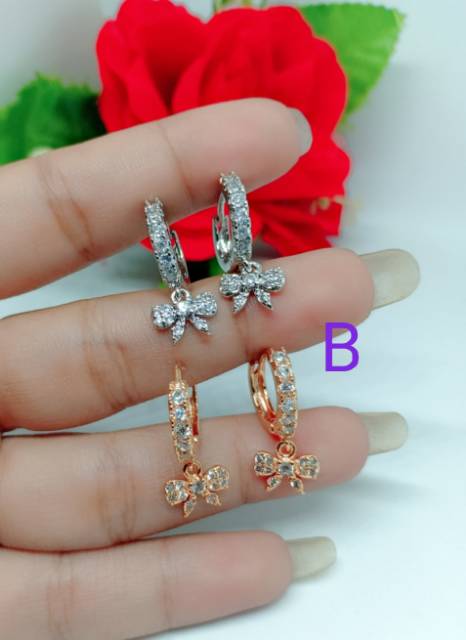 Anting anting mata full A-C