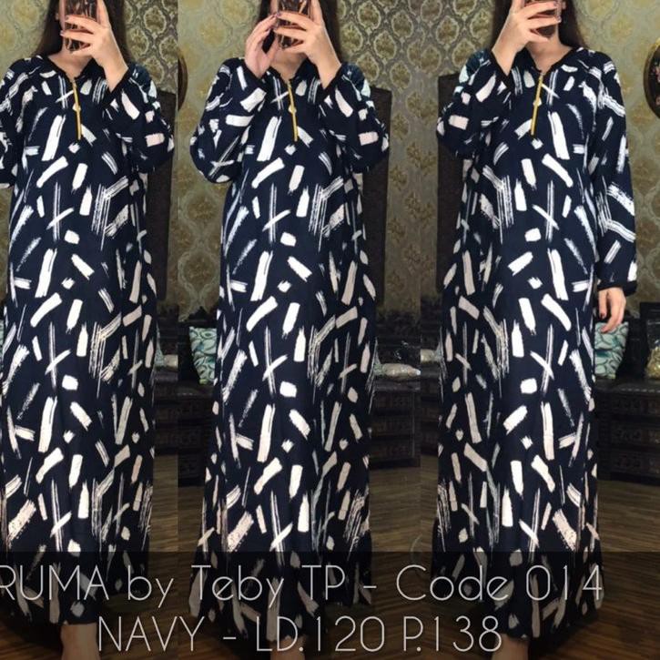 ✧Terlaris✧ Daster Arab Teby RUMA TP (Tangan Panjang) 014 by Teby ORI [KODE 273]