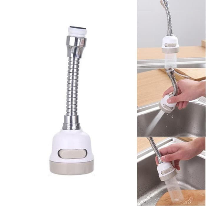 Sambungan Kran Air Flexible - Flex Turbo Faucet Sprayer