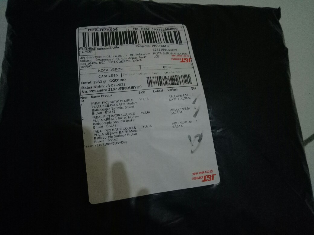 [real Pic] Batik Couple Yulia Kebaya Batik Modern Batik Couple Sarimbit Brokat Brukat - Bs142