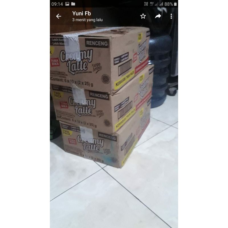 

torabika creamy latte