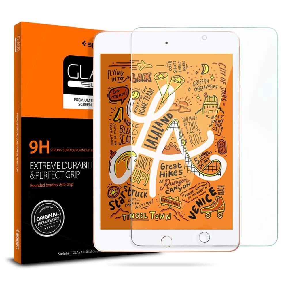 

Tempered Glass iPad Mini 5 / Mini 4 Spigen Glas tR Slim Guard Anti Gores Screen Protector
