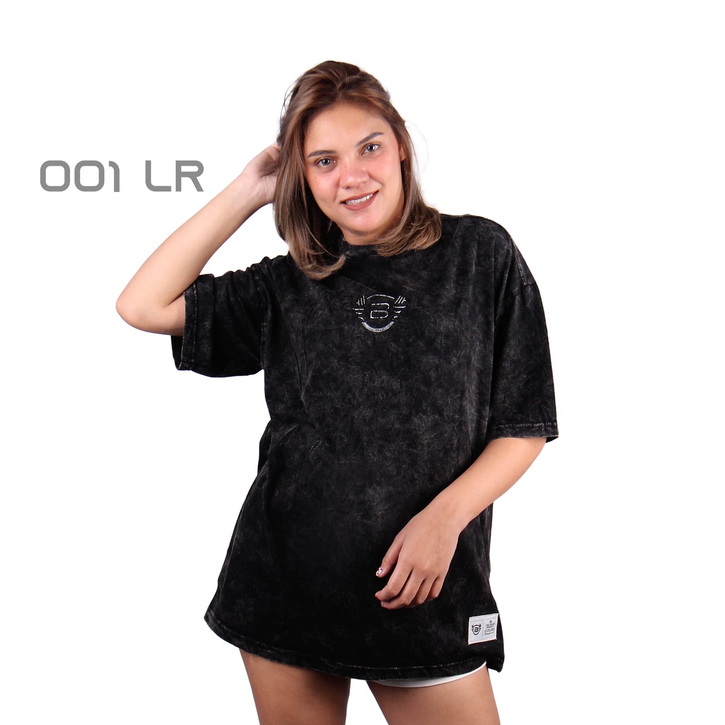 Kaos Washed Oversize Streetwear Pria Wanita Blindsport Washed LR