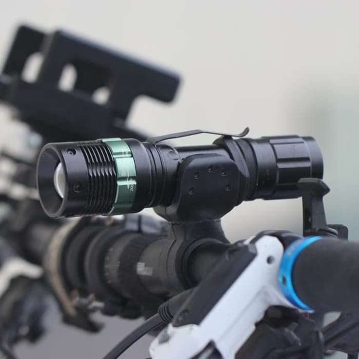 PROMO Bracket senter untuk sepeda / senapan/ breket/ braket / dudukan senter