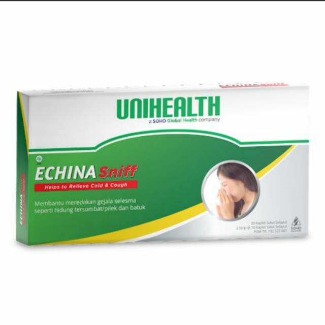 ECHINA Sniff Sinusitis, Flu & Alergi By Unihealth SOHO Global Health