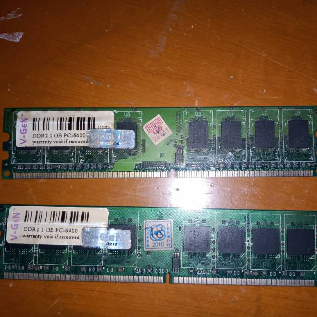 Memory RAM Desktop DDR2 PC6400 1gb Vgen