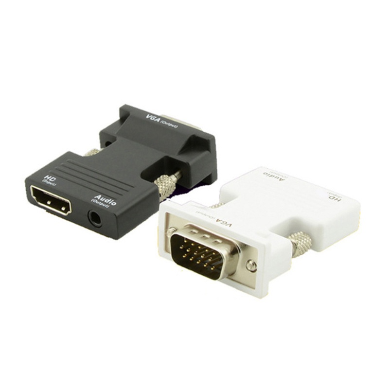 Btsg Female HDMI-com to Male VGA Adapter Untuk Komputer Laptop, Proyektor, TV/Monitor