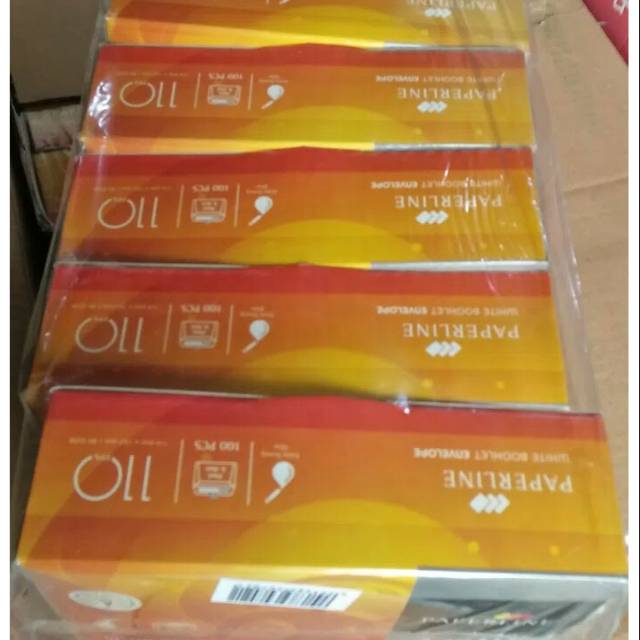 

Amplop putih paperline sedang