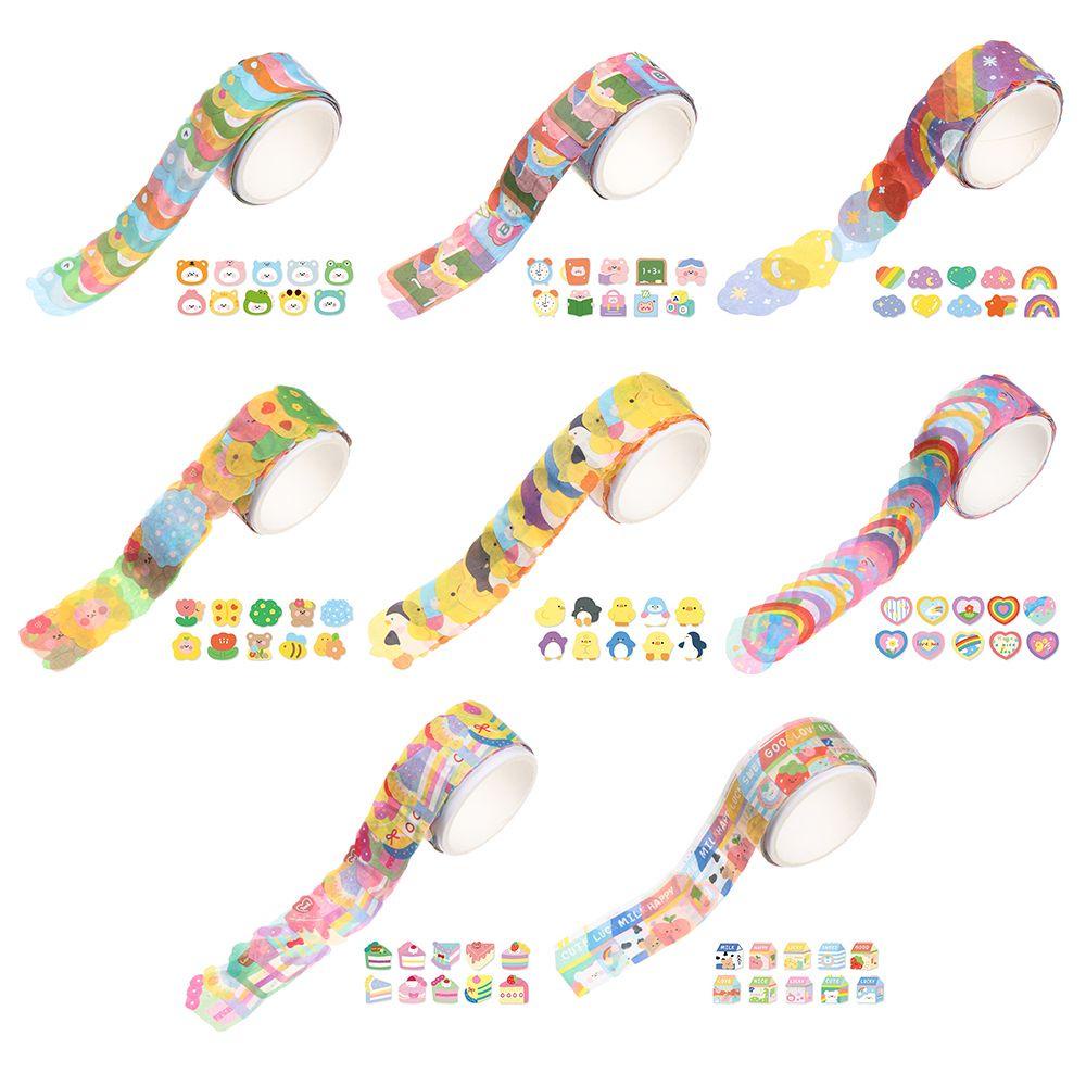 Suyo Washi Tape Tearable DIY Kawaii Stiker Scrapbooking Dekoratif