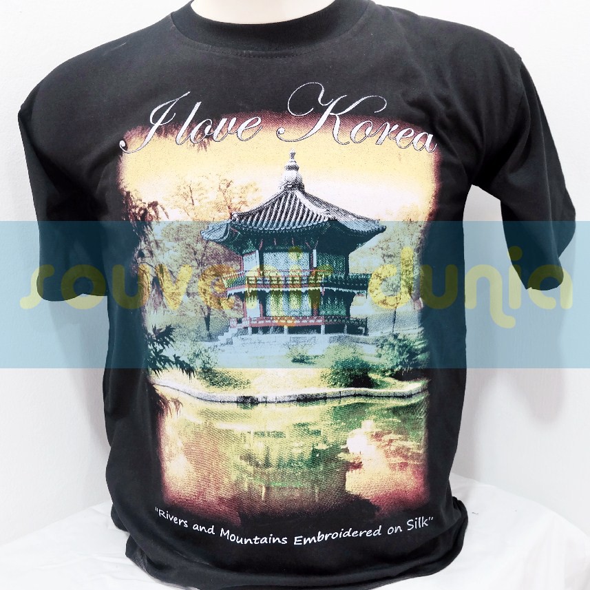 souvenir kaos murah negara korea