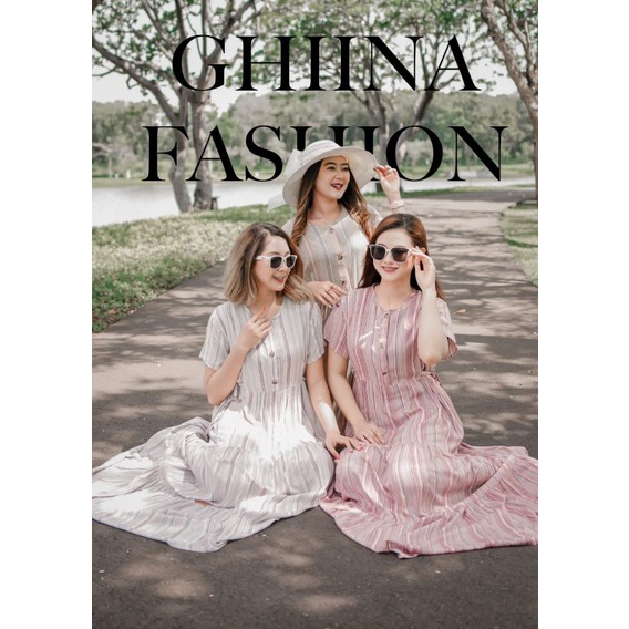 DRESS ALEZA BY GHINA FASHION