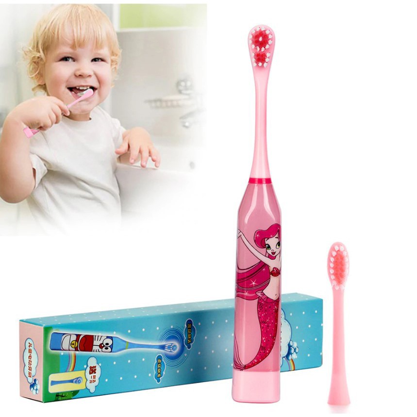 SIKAT GIGI ANAK ELEKTRIK MOTIF KARAKTER DESAIN KARTUN MURAH PREMIUM AWET KIDS ELECTRIC TOOTHBRUSH