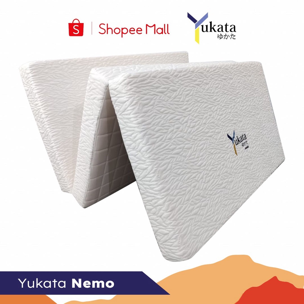 YUKATA NEMO Kasur Lipat 3 - Tinggi 10cm 90x200, 100x200, & 120x200
Springbed Matras Pillowtop Bed Se