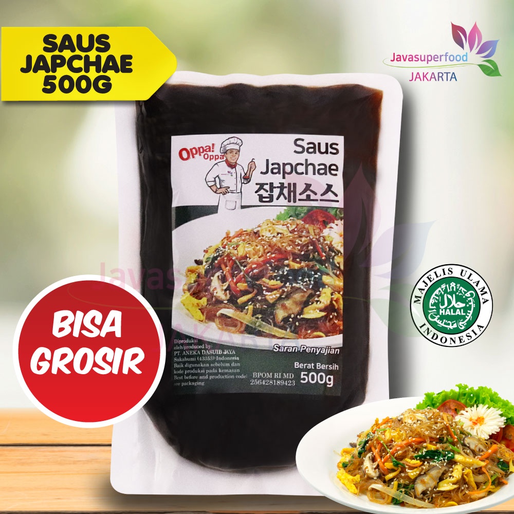 OppaOppa Japchae Saus / Bumbu Soun Goreng Korea Original Halal 500g