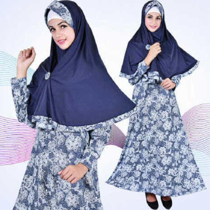 YUK BELI SYARI DIANI LAVENDER FT GAMIS WANITA JERSEY LAVENDER