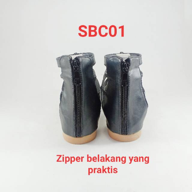 EMYE SBC01- Sandal Gladiator Tali Flat Wanita Zhipper