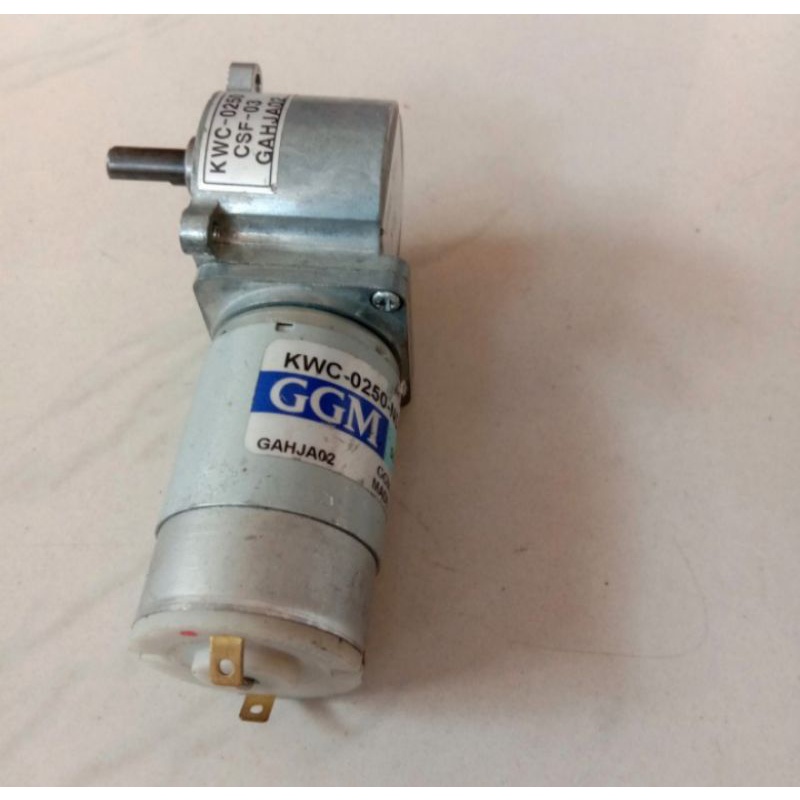 Dc Motor Metal Gearbox 12V 20Rpm GGM High Torque