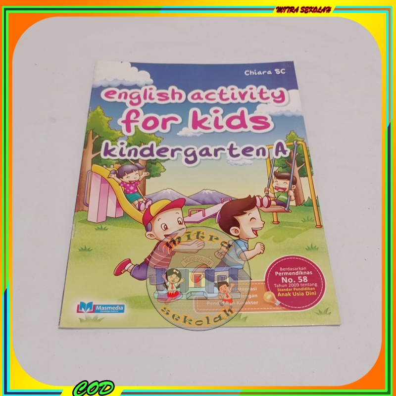 BUKU ANAK ANAK UNTUK TK  KELOMPOK A