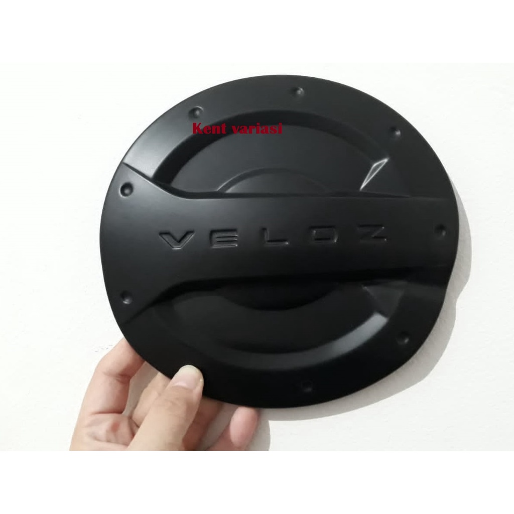 Tank Cover Tutup Bensin All New Veloz 2022 Up Hitam Doff