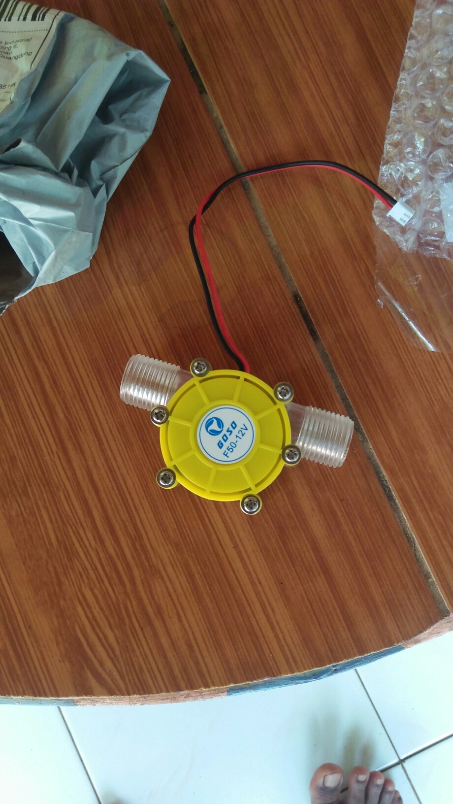 Power F50 Micro-hydro Dc Pompa Aliran Air Turbin Hydroelektrik Generator Energi